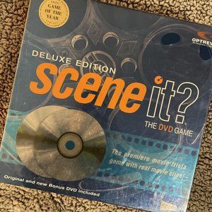 Scene It? 2003 Deluxe Edition DVD Board Party Trivia Game Movie Clips Sealed